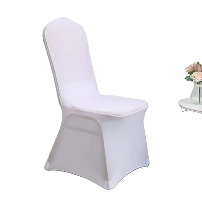 FraSyl Spandex Chair Cover Rental, Stretch Fit for Banquet & Folding Chairs