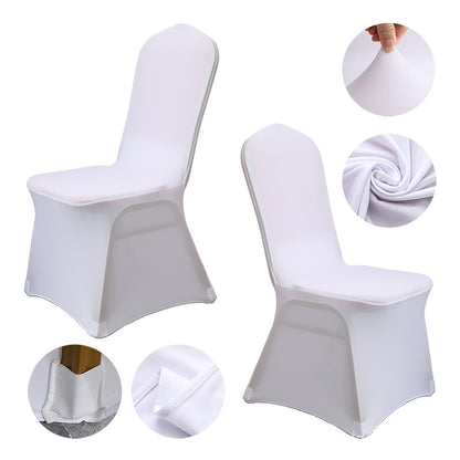 FraSyl Spandex Chair Cover Rental, Stretch Fit for Banquet & Folding Chairs