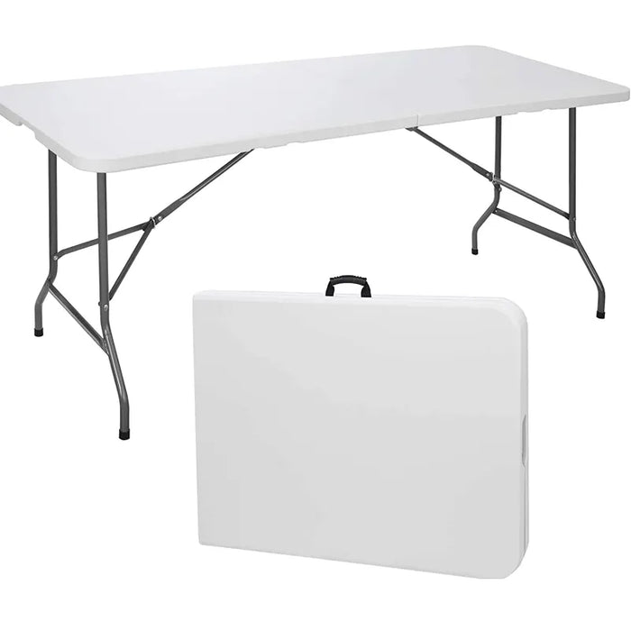 FraSyl Rectangular Folding Table Rental, Seats 6–8 Guests