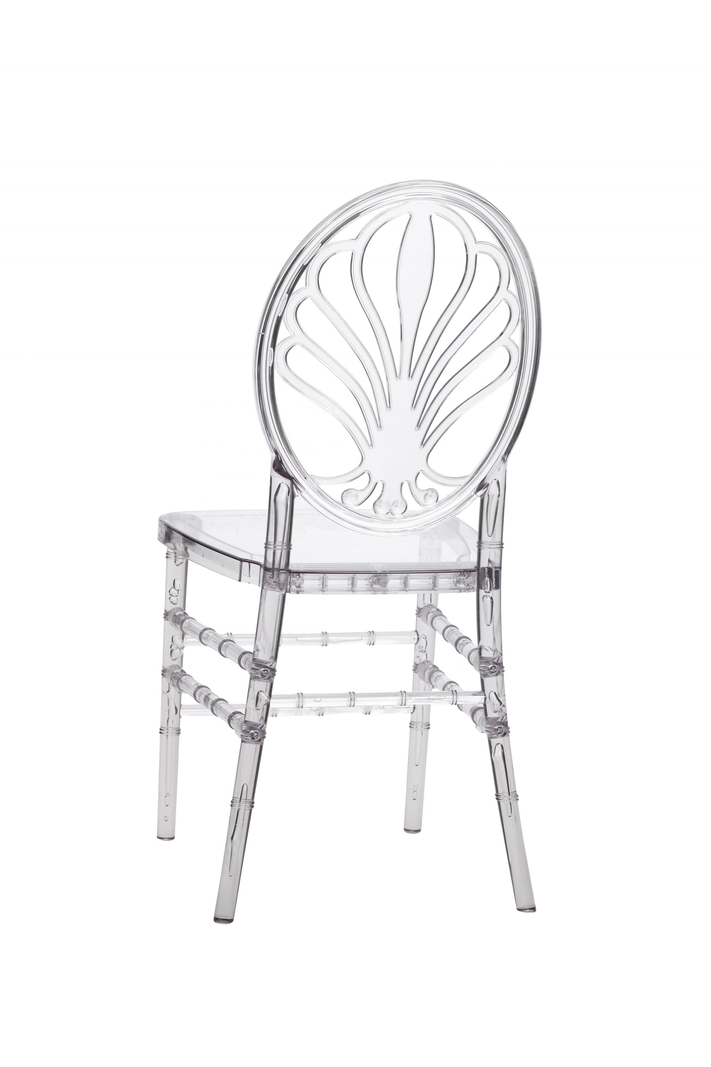 FraSyl Clear Chiavari Chair Rental, Crystal Acrylic Banquet Chair for Weddings & Events