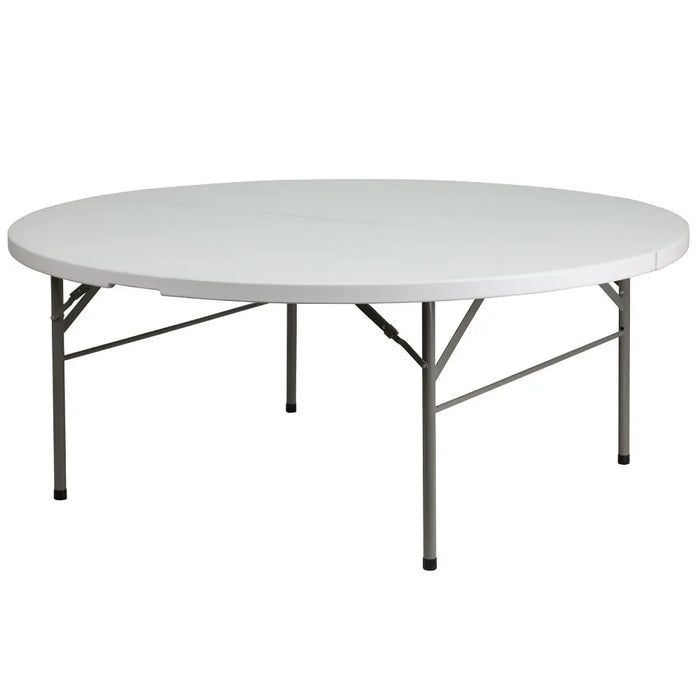 FraSyl Round Folding Table Rental, Seats 8–10 Guests