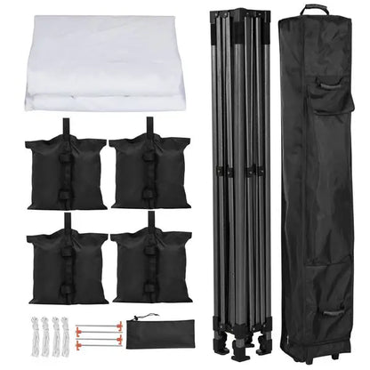 FraSyl Pop Up Canopy Tent Rental, Steel Frame with Waterproof Top