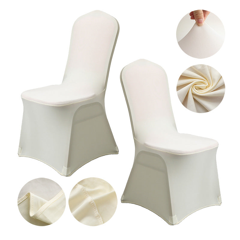 FraSyl Spandex Chair Cover Rental, Stretch Fit for Banquet & Folding Chairs