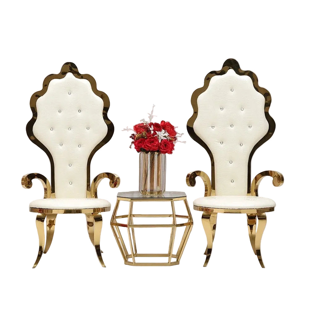 FraSyl Wedding Throne Chair Rental