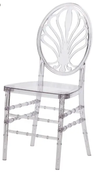 Rental Event Plastic Transparent Clear Crystal Chair