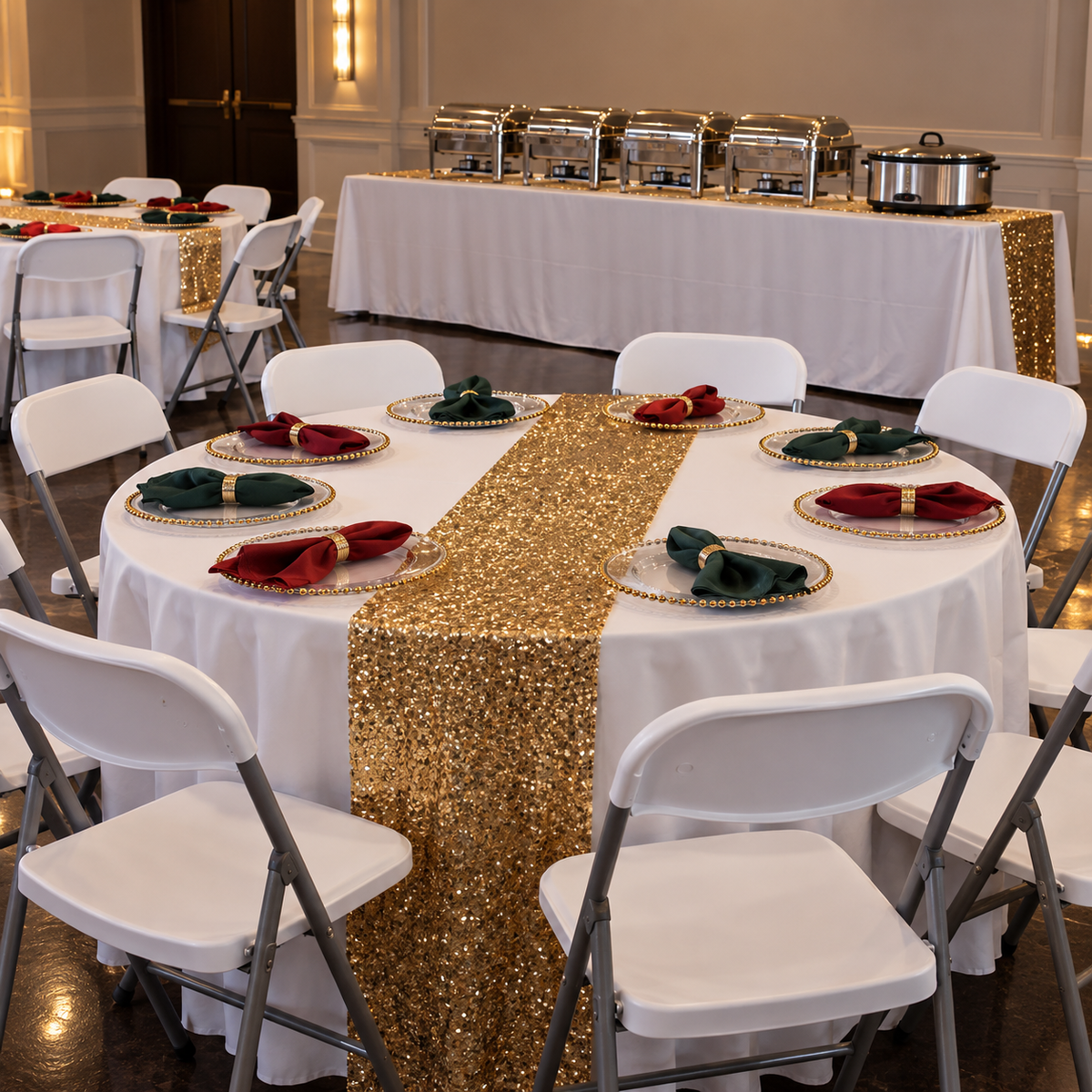 FraSyl Holiday Dinner Package setup