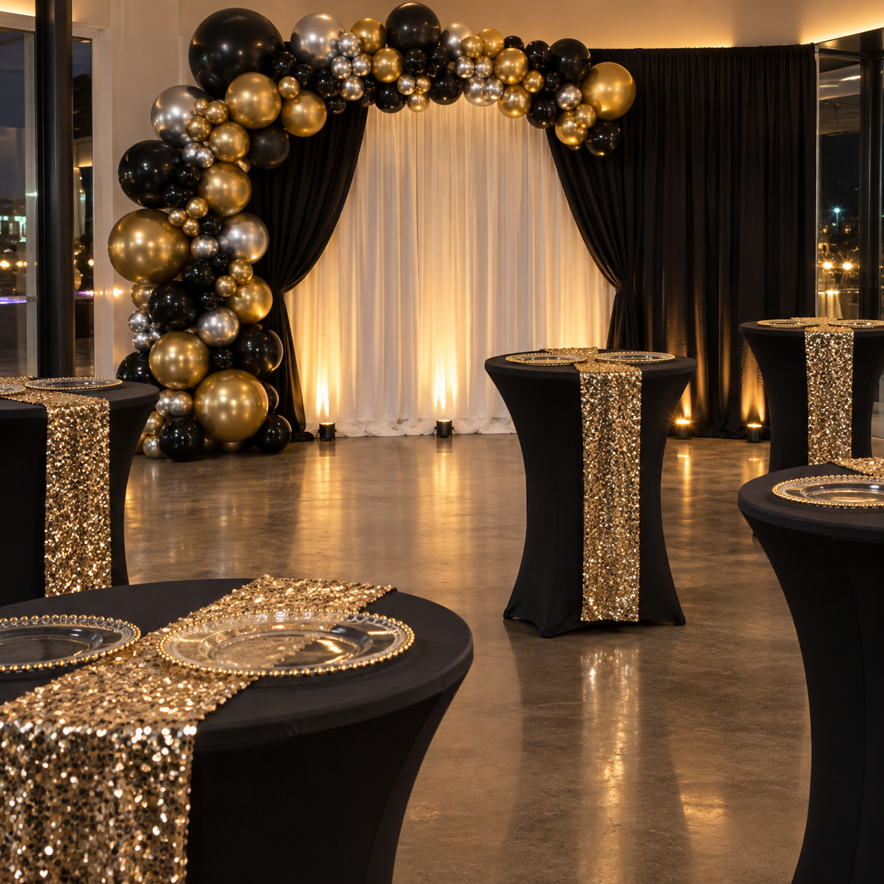 FraSyl New Year's Eve Package setup