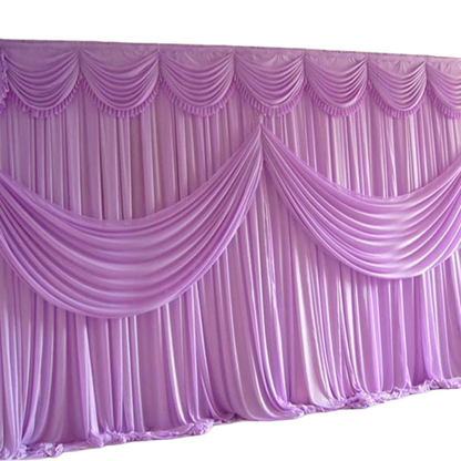 FraSyl Draped Backdrop Rental