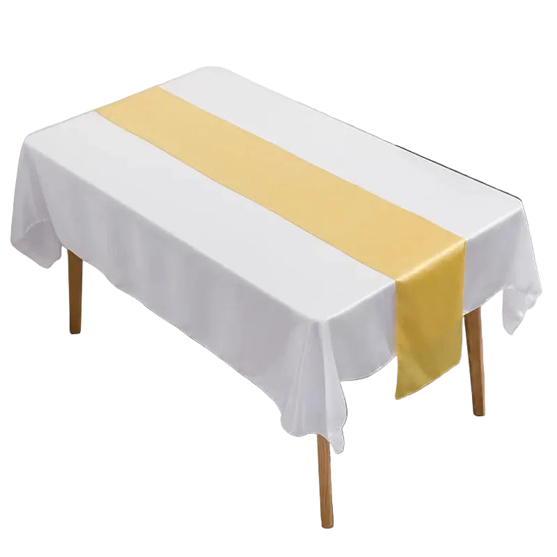 FraSyl Sequin Table Runner Rental, Sparkle Finish for Weddings & Events